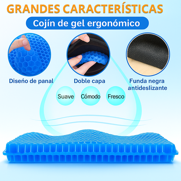 Cojín de Gel Fresco para Sillas