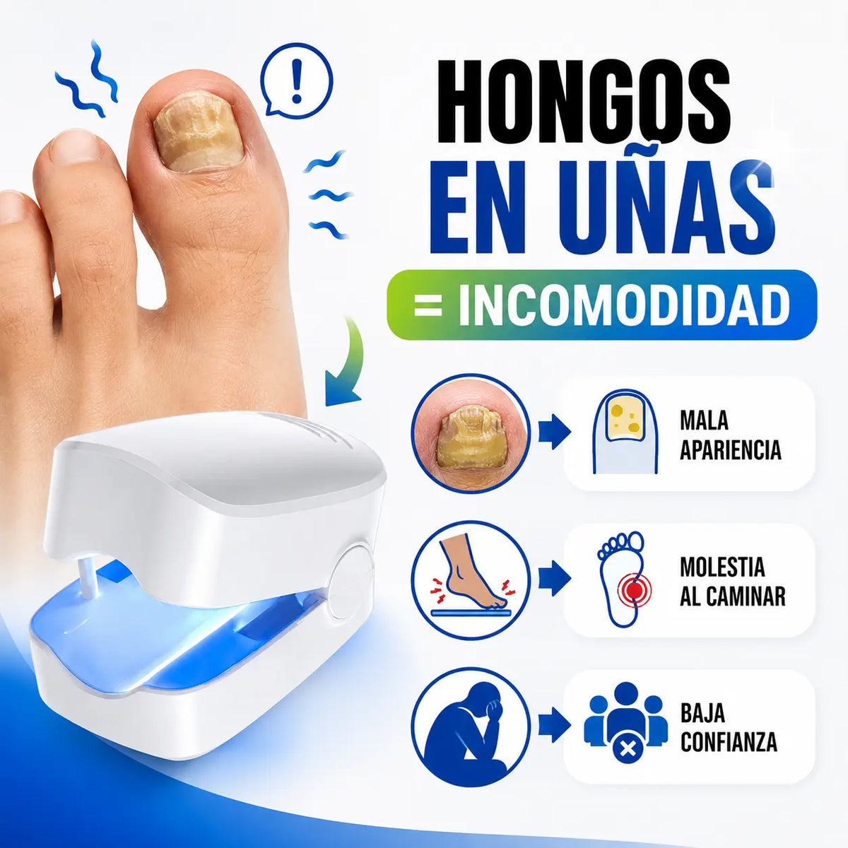 Tratamiento de uñas laser