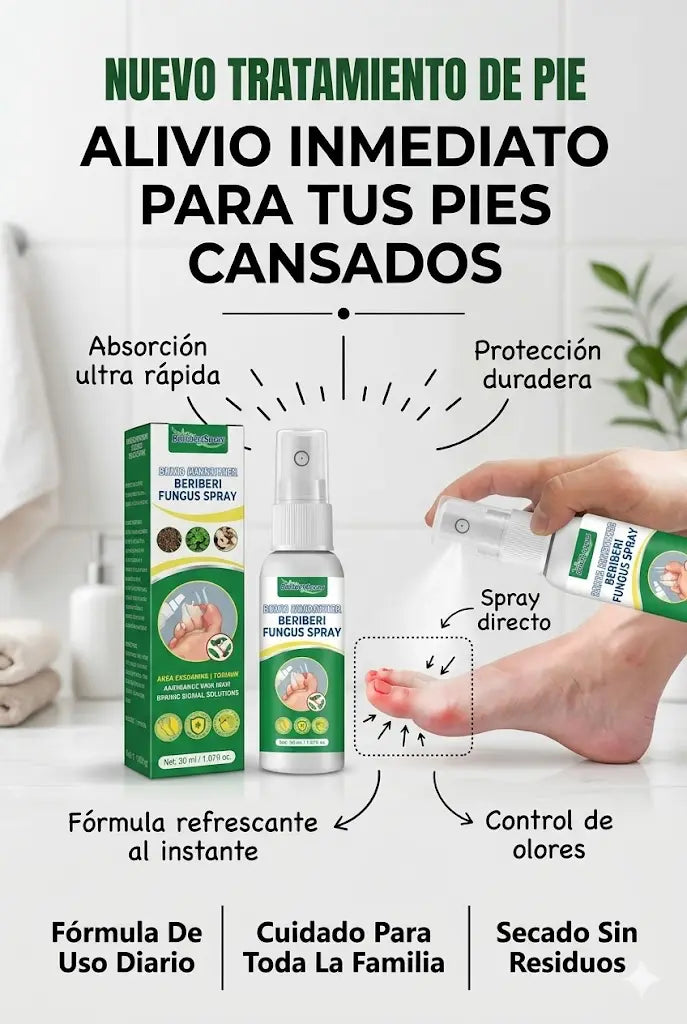Solución pie de atleta