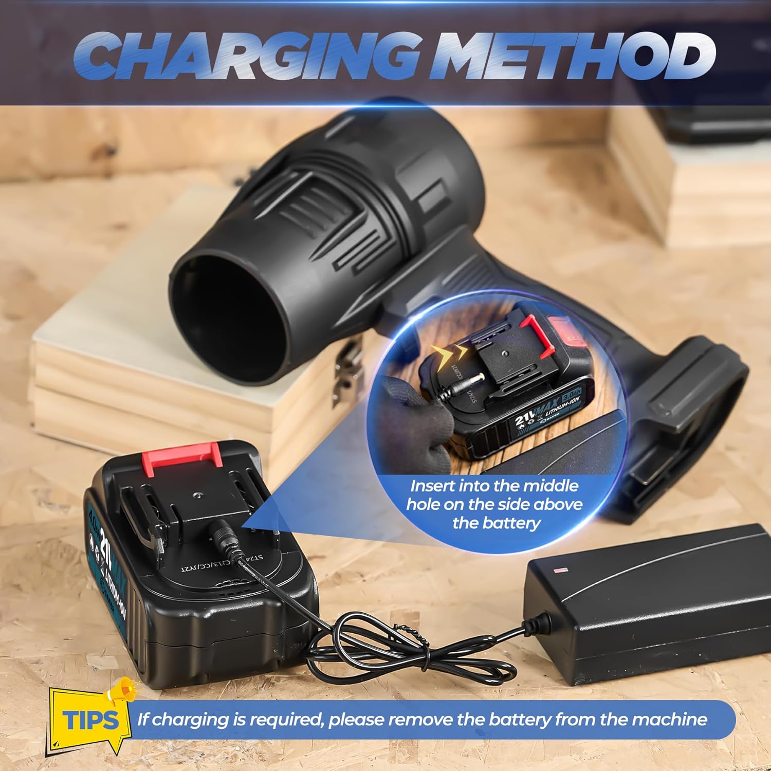 Soplador Portátil Saker