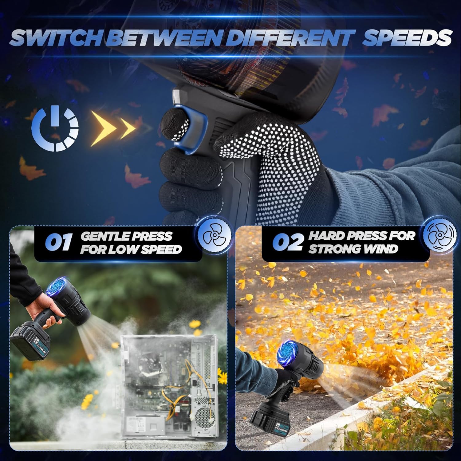 Soplador Portátil Saker